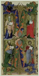 Vier Evangelisten, 14. Jahrhundert